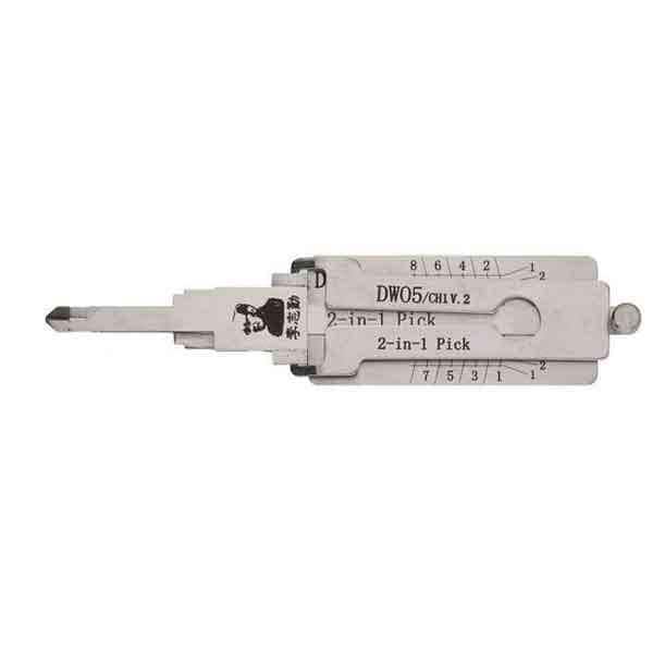 Original Lishi Original Lishi: Original Lishi GM / Daewoo / Chevy DWO4/DWO5/CH1 2-in-1 Pick OLS-CH1-DW05 - main